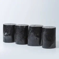 Codicillus II Oak Black Stool