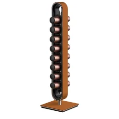 Cognac Leather Capsule Holder