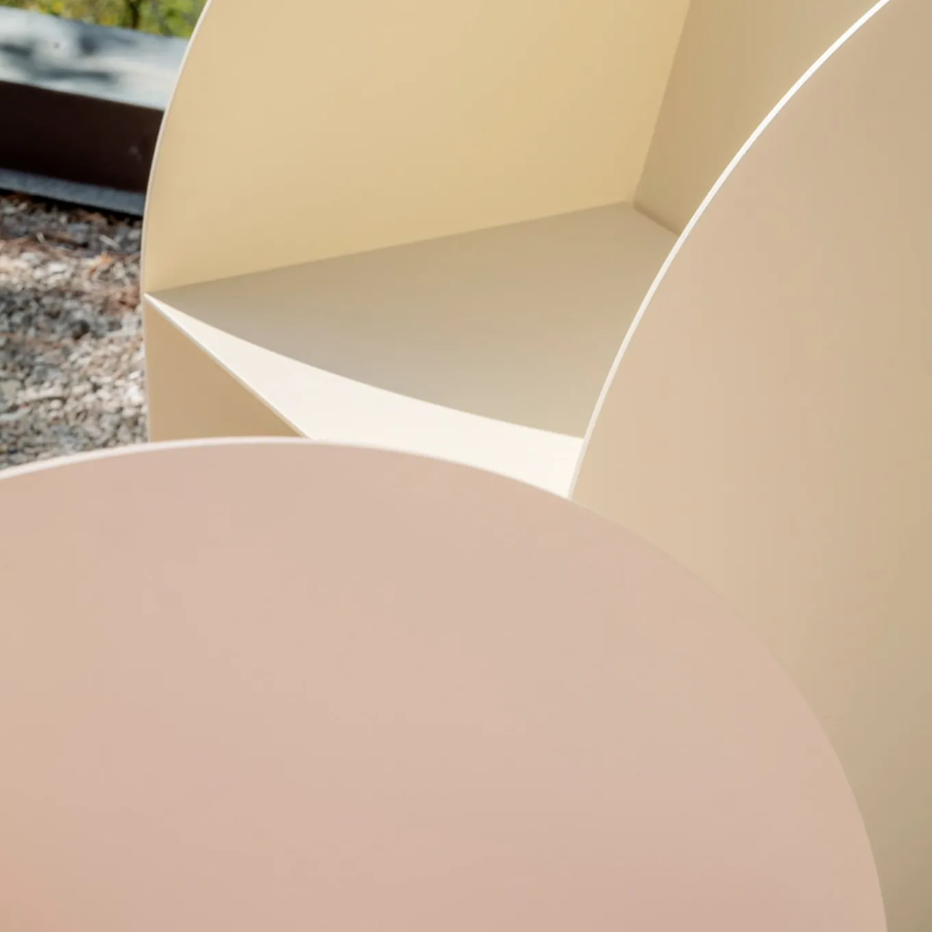 Coimbra 01 Beige Aluminum Outdoor Armchair
