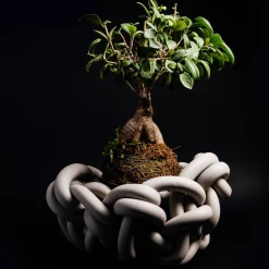 Colosso Pearl Gray Basket #1 by Rosanna Contadini