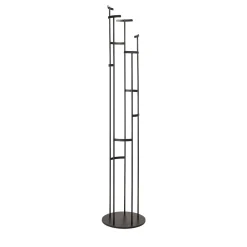 Columnae Black Coat Hanger by Svetlana Golubeva