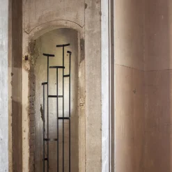 Columnae Black Coat Hanger by Svetlana Golubeva