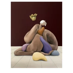 Composition N. 3 Oil Painting On Canvas