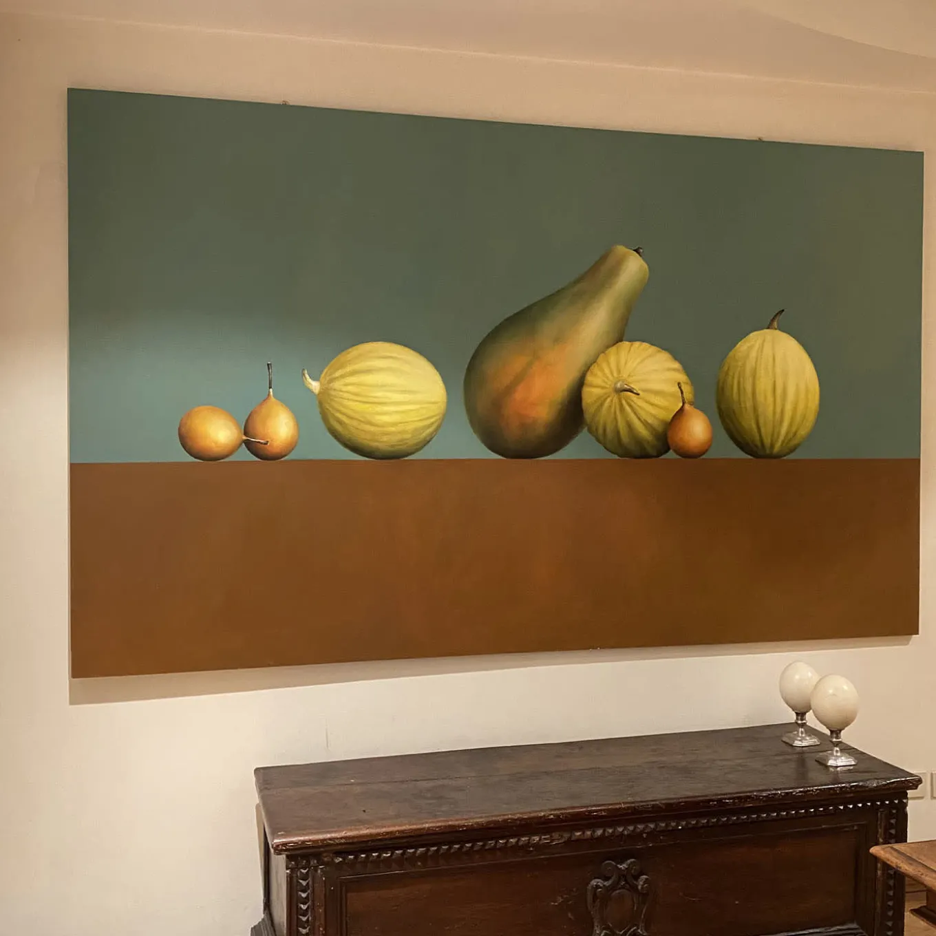 Composition with Tropical Fruits Painting