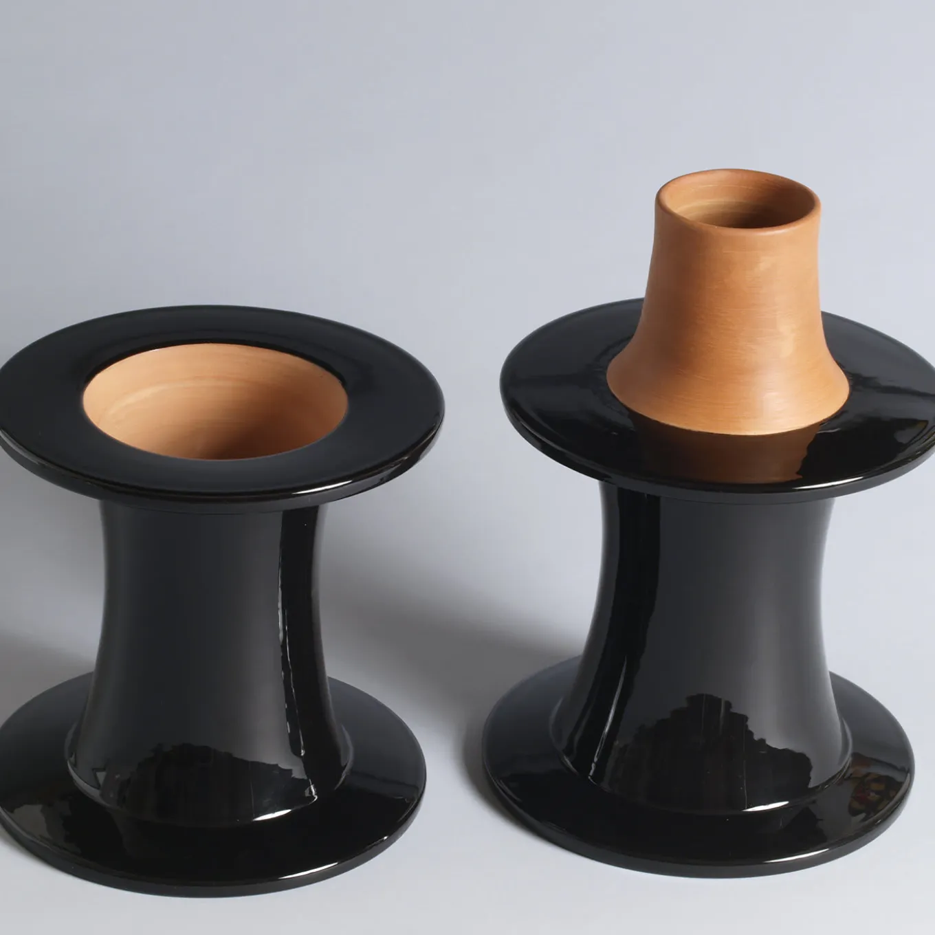 Composizioni Faience 3 Sculpture Vase