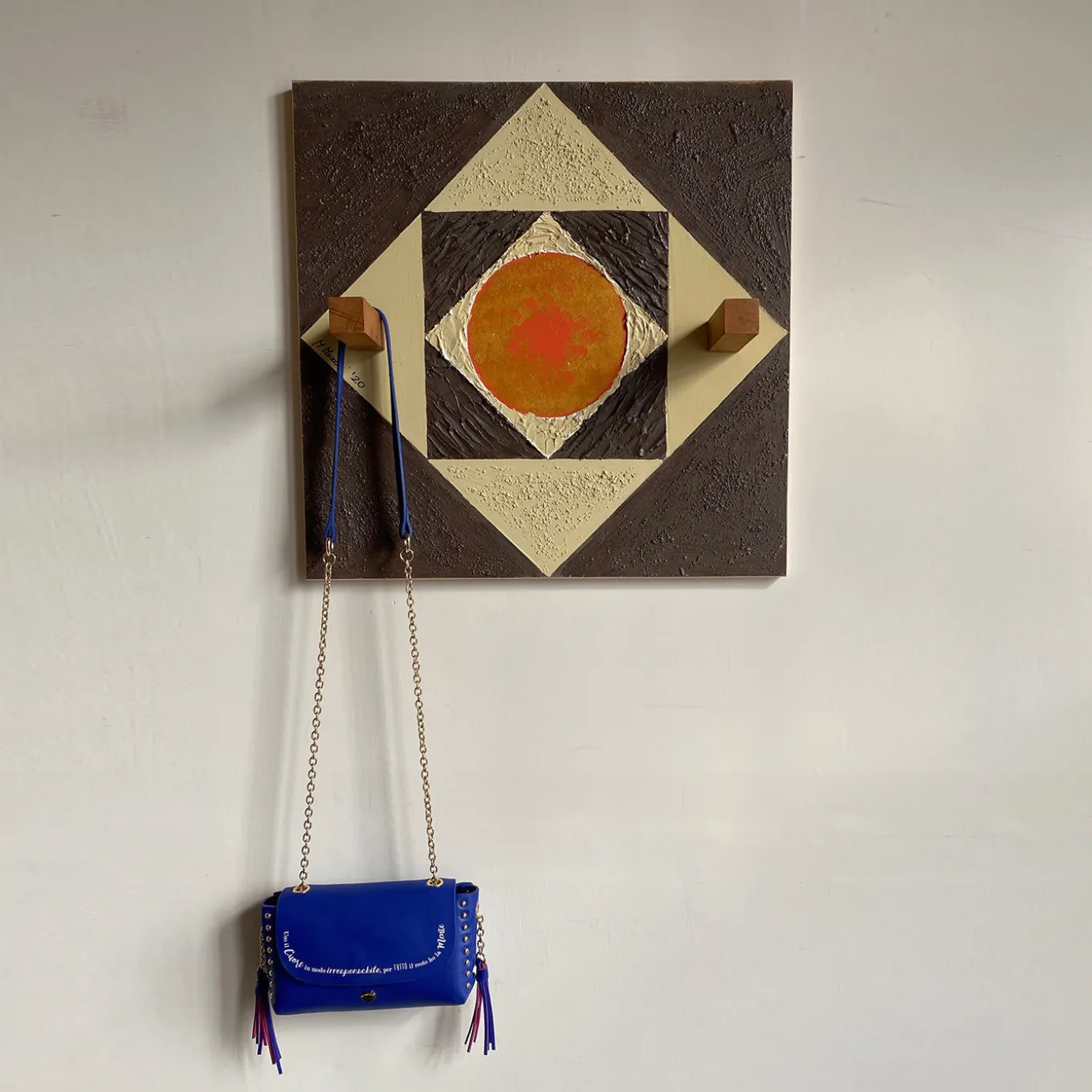 Concentrico Decorative Panel and Wall Hanger by Mascia Meccani