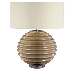 Concept Lucy Large Taupe Ceramic Table Lamp by Marioni LAB