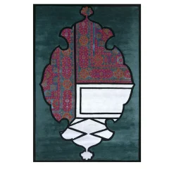 Concoction Hunter Green Hand Tufted Rug