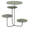 Condiviso 4-Tier Sage Green Serving Stand