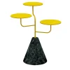 Condiviso 3-Tier Yellow/Green Guatemala Serving Stand