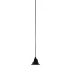 Cono Small Black Pendant Lamp by Carlo Guglielmi