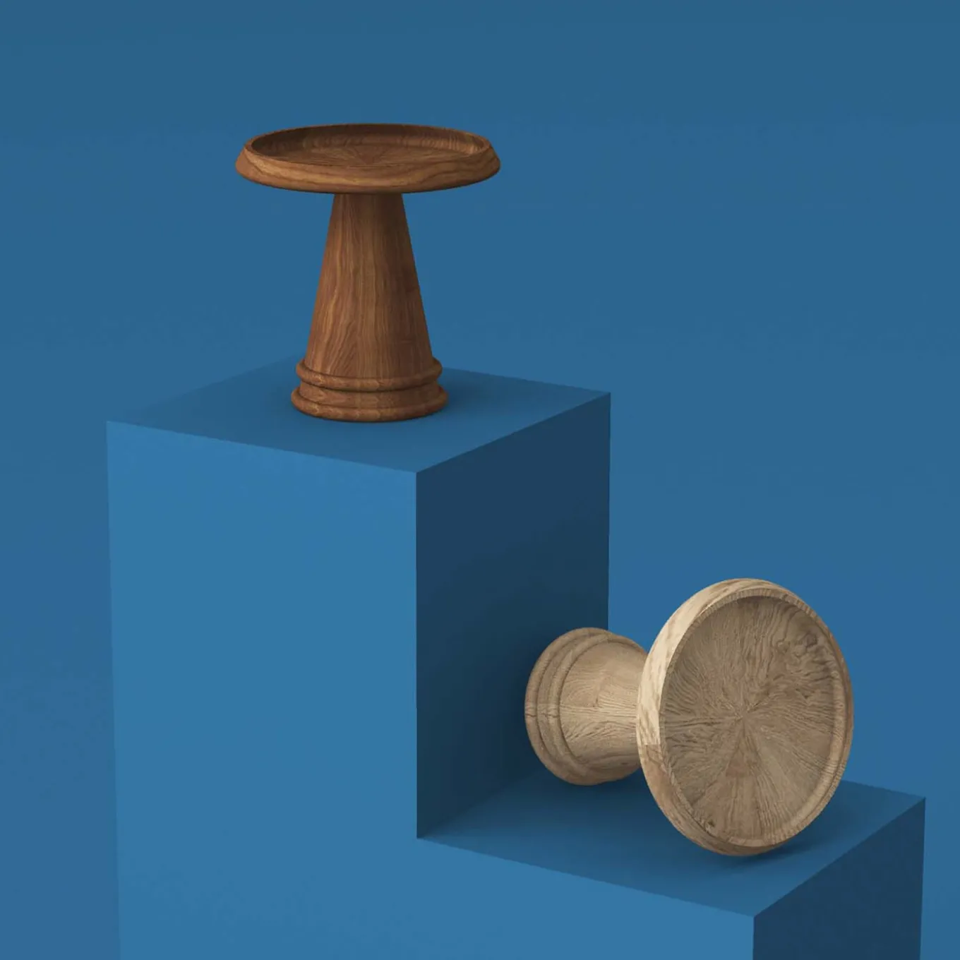 Contenenti Walnut Stand