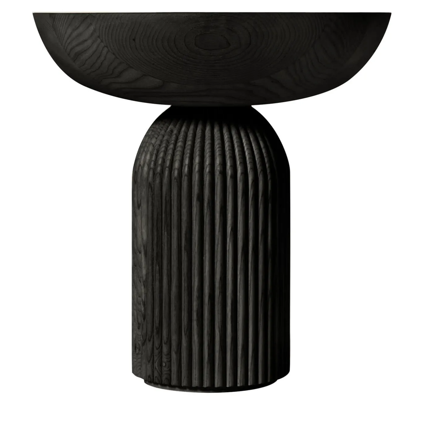 Convesso Black Ash Side Table