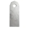Convivio Mixed Sliced Trivet in Carrara Marble