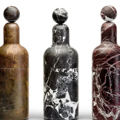 Cooler F Bottle in Rosso Levanto Marble