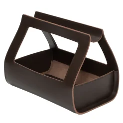 Copenhagen Large Brown Storage Basket by Gio Tirotto