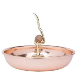 Copper Nutcracker with Bowl