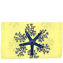 Corallo Blu Fringed Yellow Runner