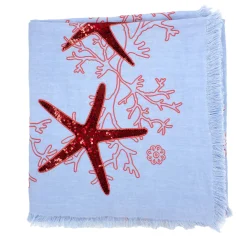 Corallo Rosa Rectangular Azure Tablecoth