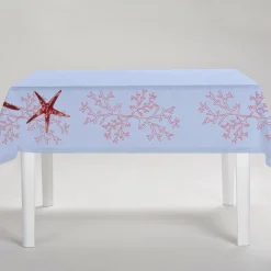 Corallo Rosa Rectangular Azure Tablecoth