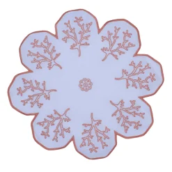 Corallo Rosa Set of 2 Flower-Shaped Azure Service Placemats