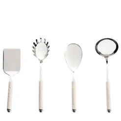 Corallo White Set of Kitchen Utensils