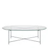 Corda Plumbeo Oval Glass Top Outdoor Dining Table by Zanellato&Bortotto