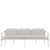 Corda 3-Seater Champagne Outdoor Sofa by Zanellato&Bortotto