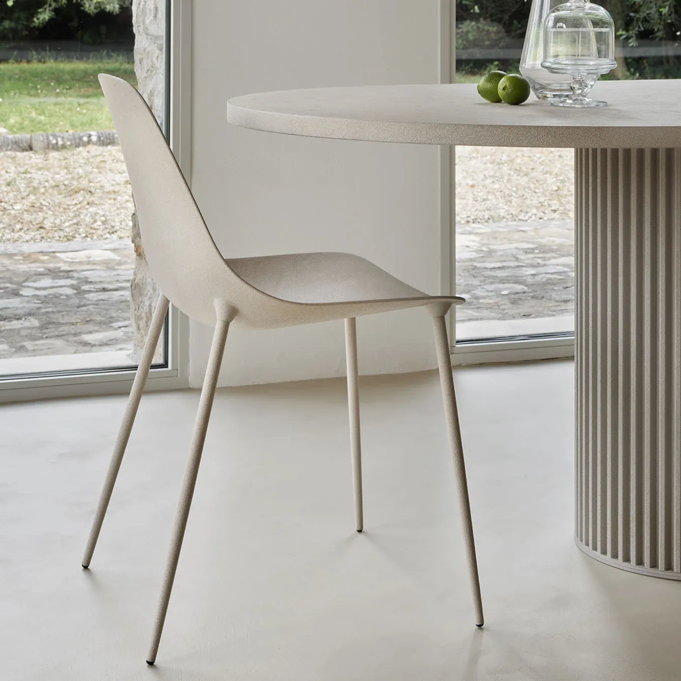 Corkcrete Beige Chair