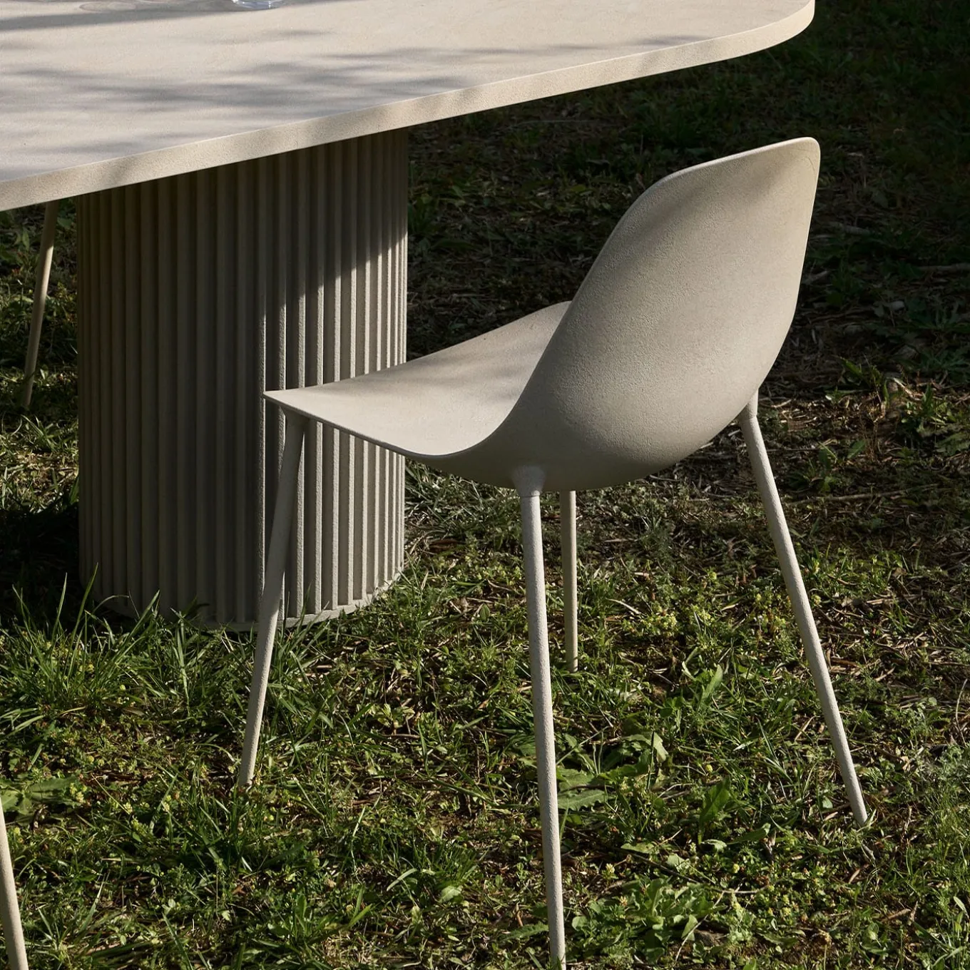 Corkcrete Beige Chair