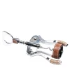Corkscrew with Beige Eco-Leather and Rope Inserts