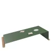 Cornelius Metal Green Cornhole Outdoor Game Table