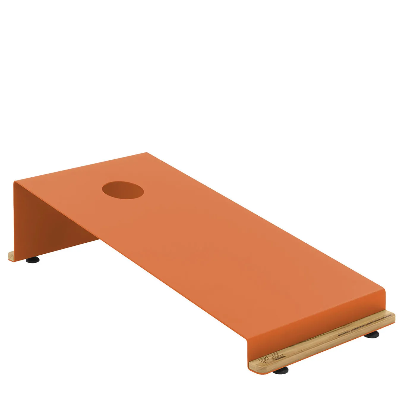 Cornelius Metal Orange Cornhole Outdoor Game Table