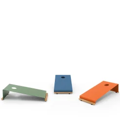 Cornelius Metal Orange Cornhole Outdoor Game Table