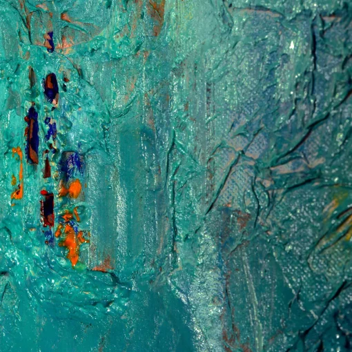 Correnti Silenziose Abstract Painting by Giuseppe Caiafa