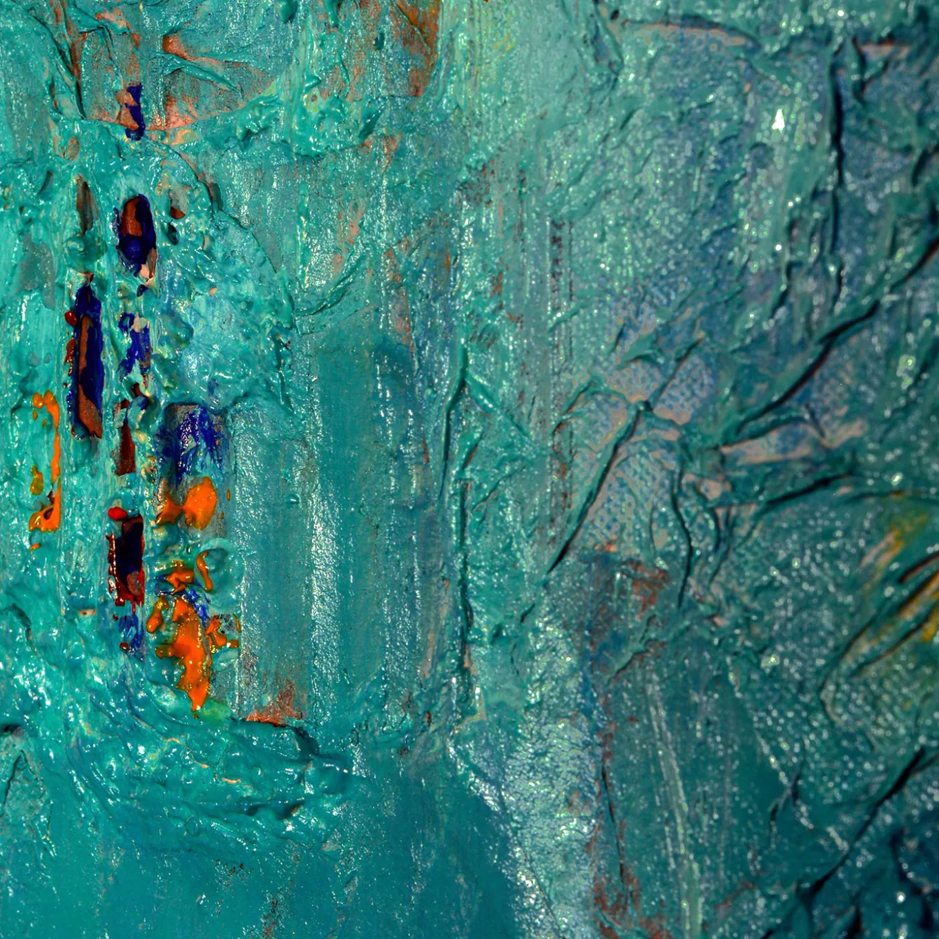 Correnti Silenziose Abstract Painting by Giuseppe Caiafa