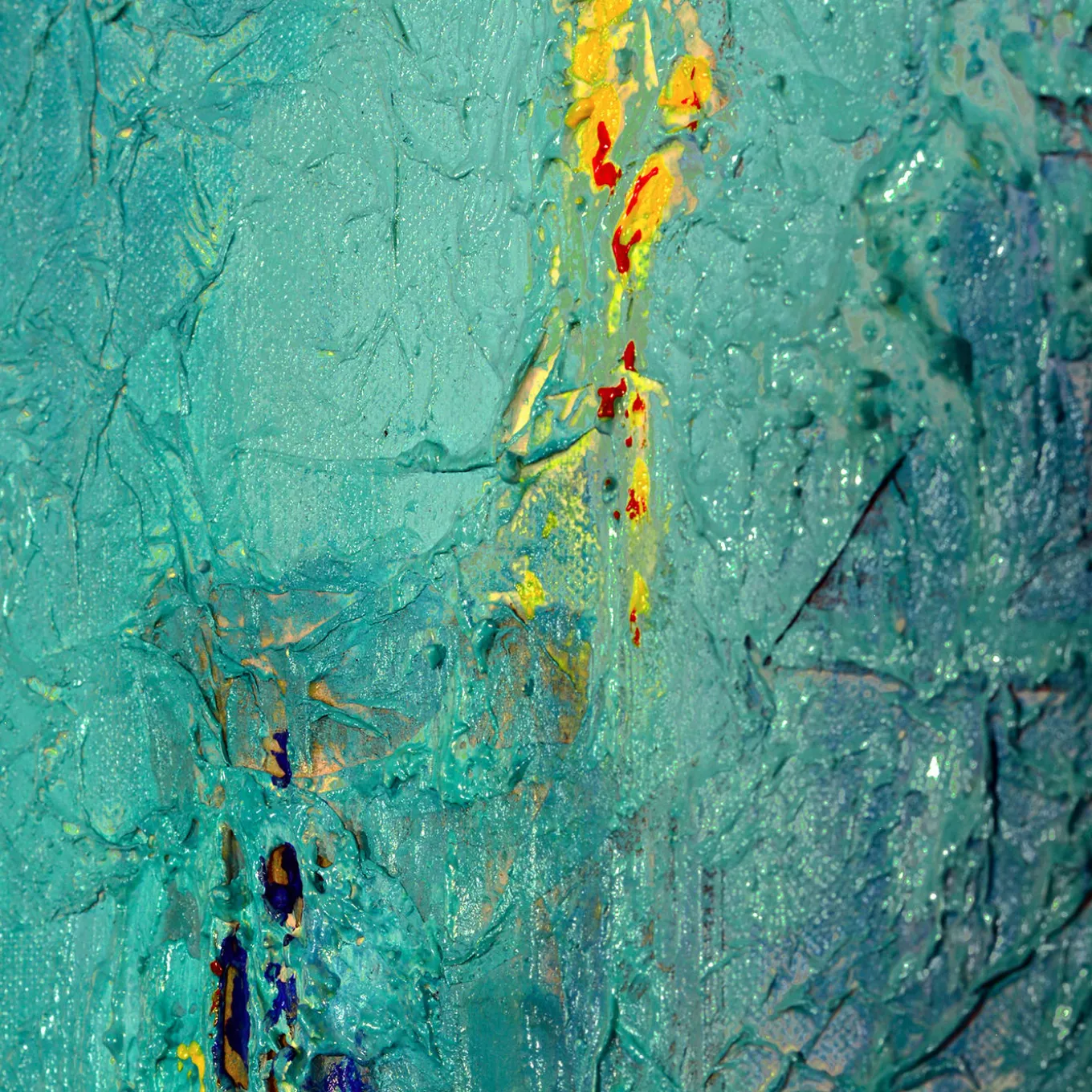 Correnti Silenziose Abstract Painting by Giuseppe Caiafa