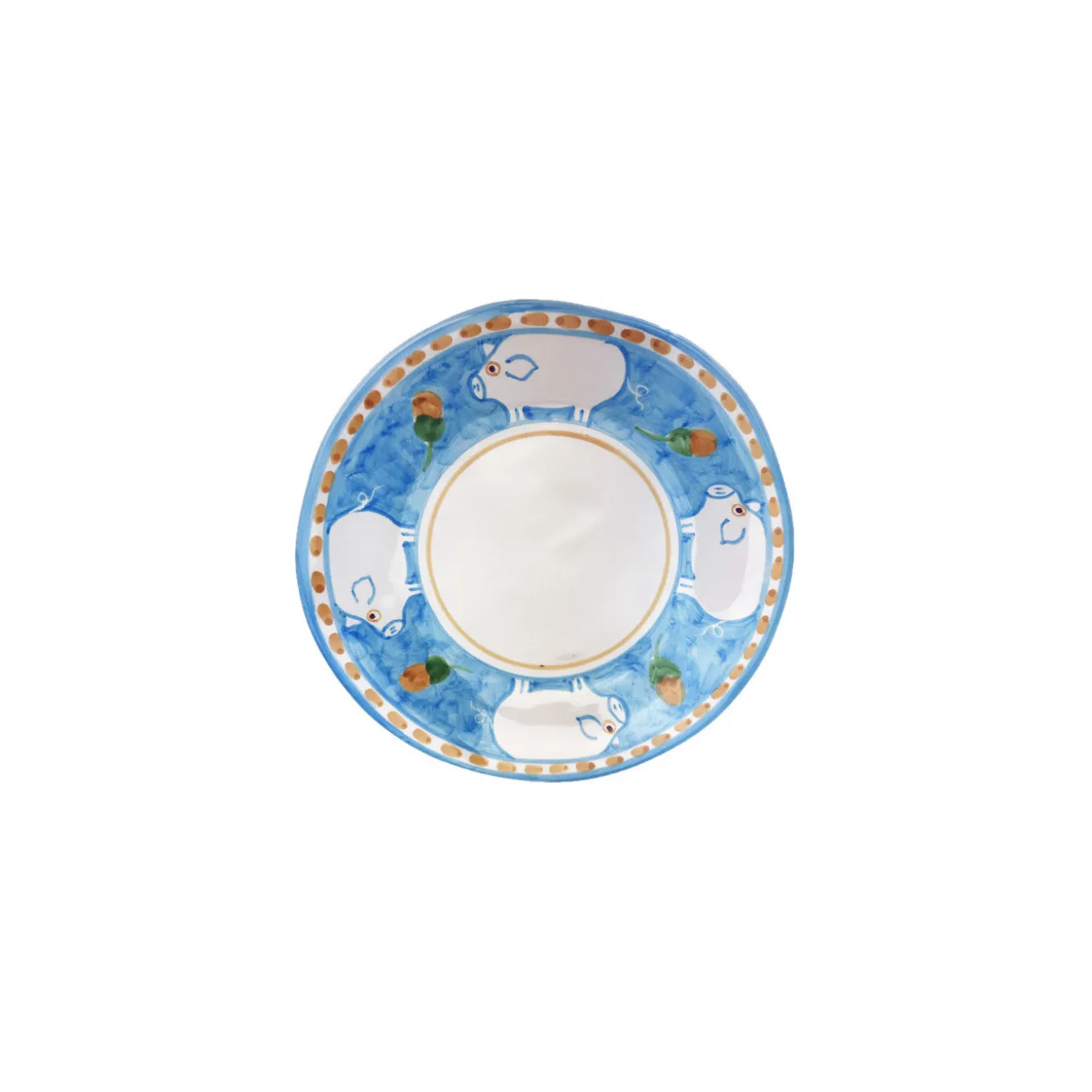 Cortile 18-Piece Azure Plate Setting