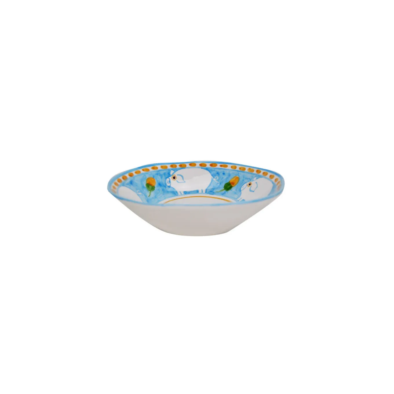 Cortile 18-Piece Azure Plate Setting