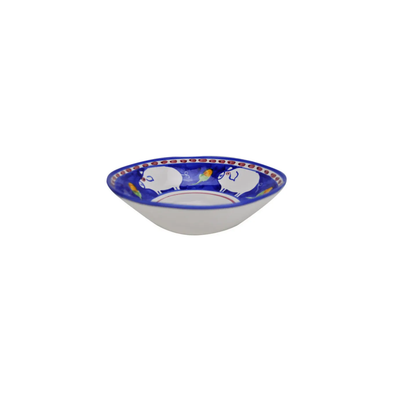 Cortile 18-Piece Blue Plate Setting