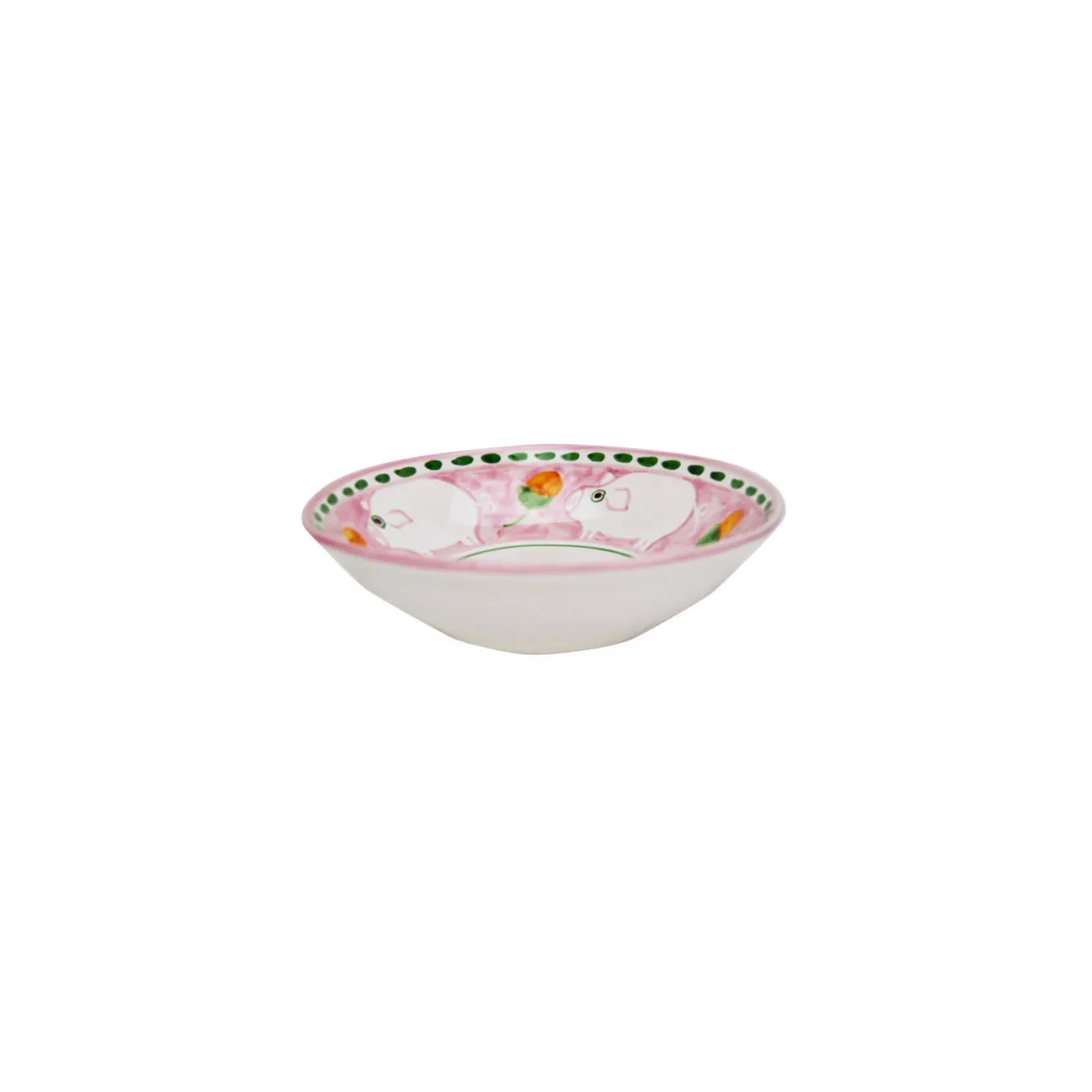 Cortile 18-Piece Pink Plate Setting