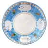 Cortile Set of 6 Round Azure Charger Plates 38cm