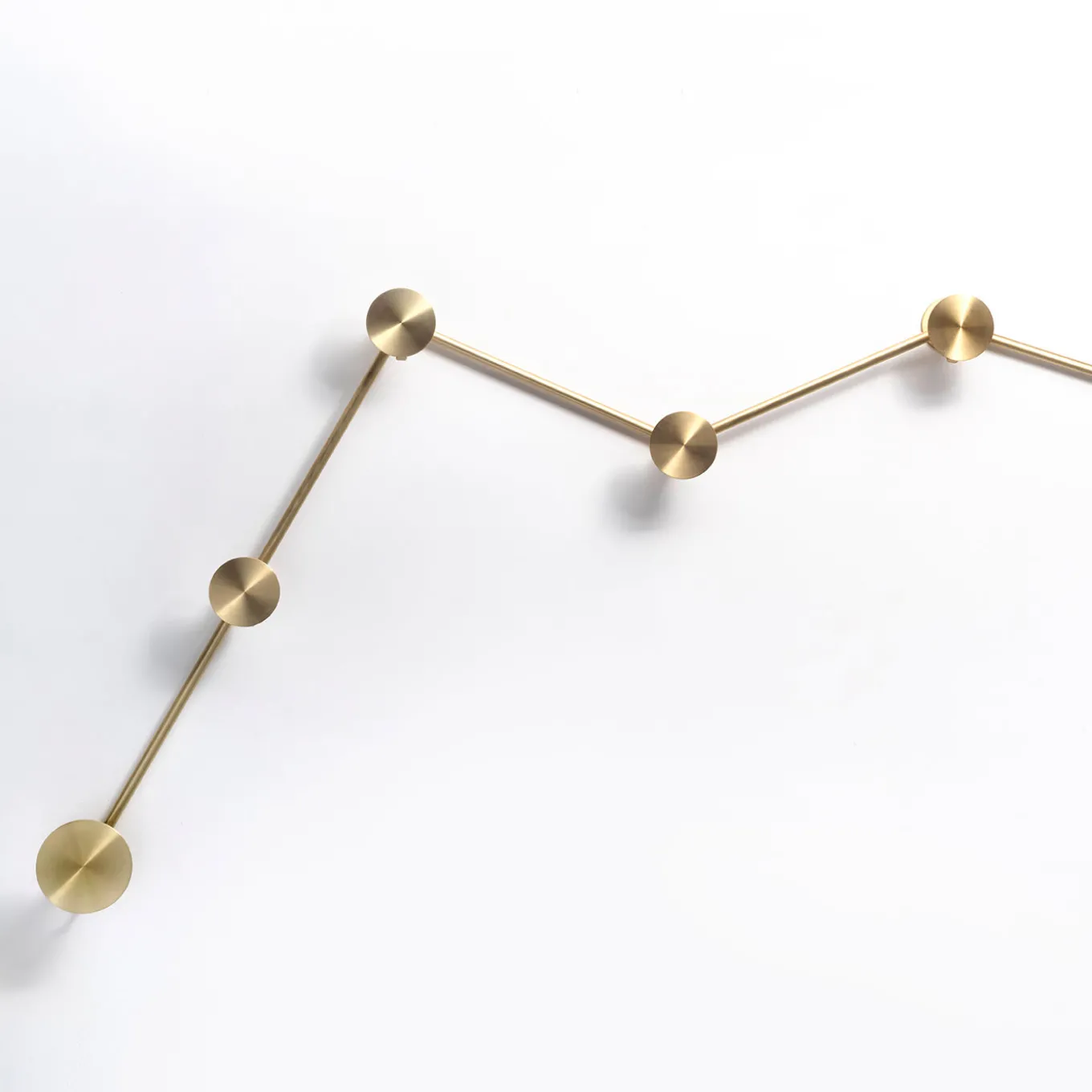 Costellazioni Coat Rack with Mirror by Casaburi, Memoli, Nobile