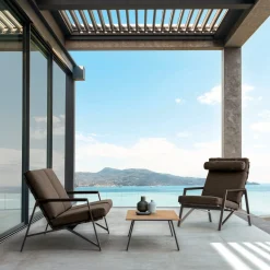 Cottage Gray Lounge Armchair