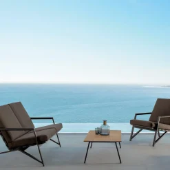 Cottage Gray Lounge Armchair