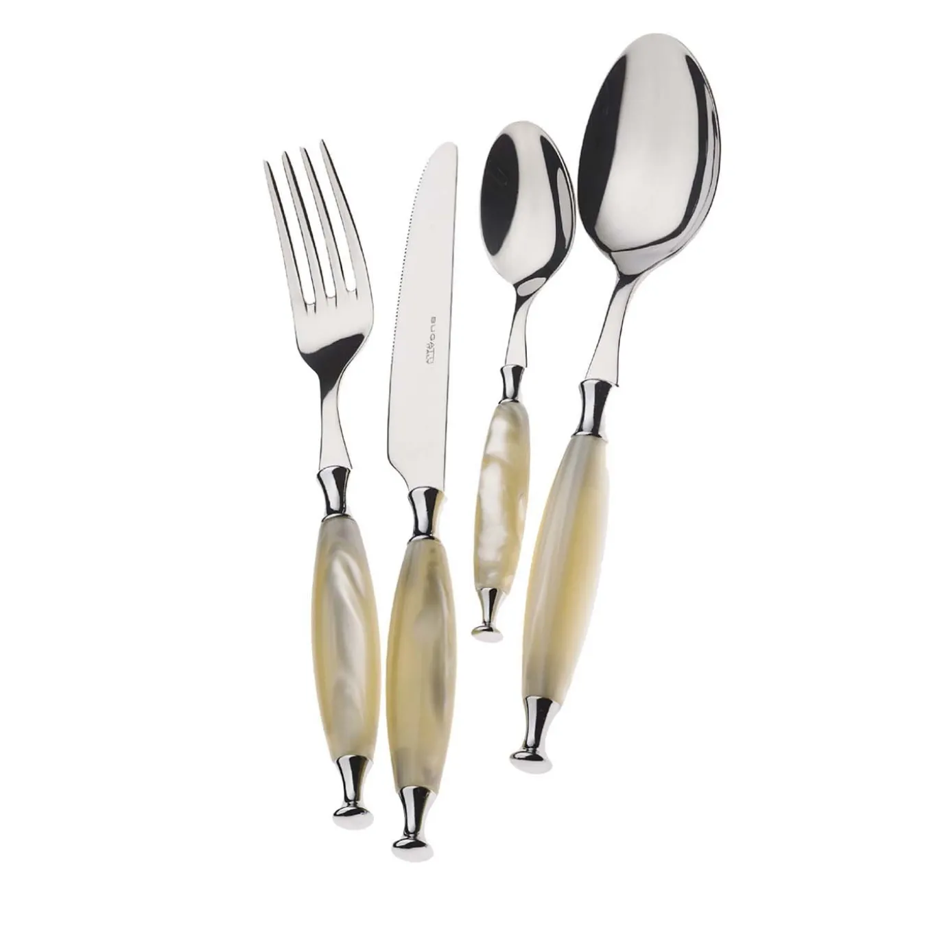 Country 24-Piece Cutlery Set in Mother-of-the-Pearl with Box