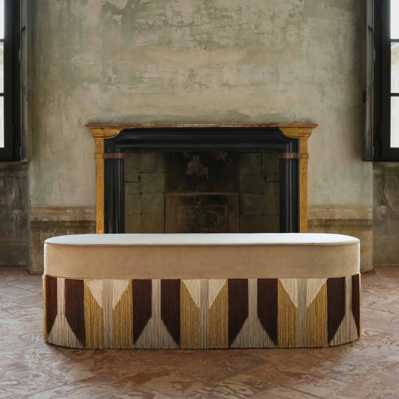 Couture Tribe Polychrome Bench #6