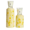 Cream and Yellow Totem with Scented Candle Fragrance Agrumeto