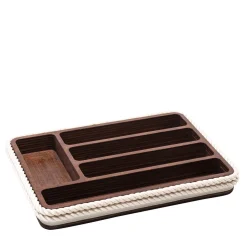 Cream Flatware Holder/Tray #1