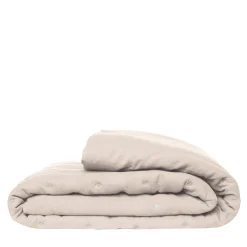 Cream Linen Quilt